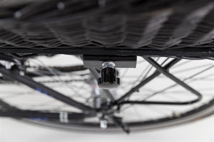 Trixie-Fahrradkorb Mit Drahtkuppel Auf Der Rückseite Schwarz