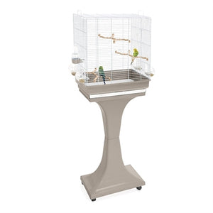 Imac Vogelkäfig Camilla Taupe / Weiss