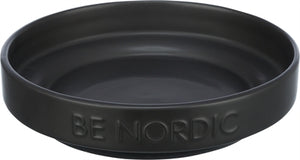 Trixie Be Nordic Futterschale Katze Keramik/Gummi Schwarz