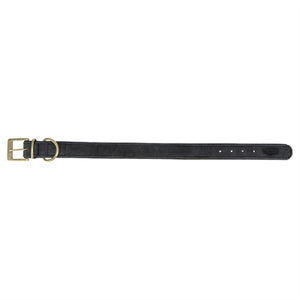 Trixie Halsband Hund Reines Leder Schwarz
