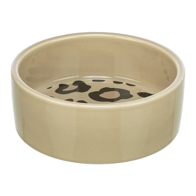 Trixie Futter / Trinknapf Leo Katze Keramik Panther Print Assorti