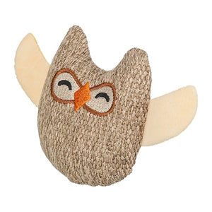 Trixie Eule Stoff/Plüsch Mit Katzenminze Beige