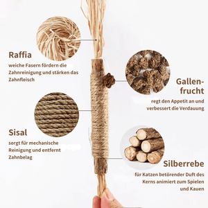 ZAHNLIEBE Katzen-Zahnpflege – Kausticks zur Maulhygiene – Ansicht 4