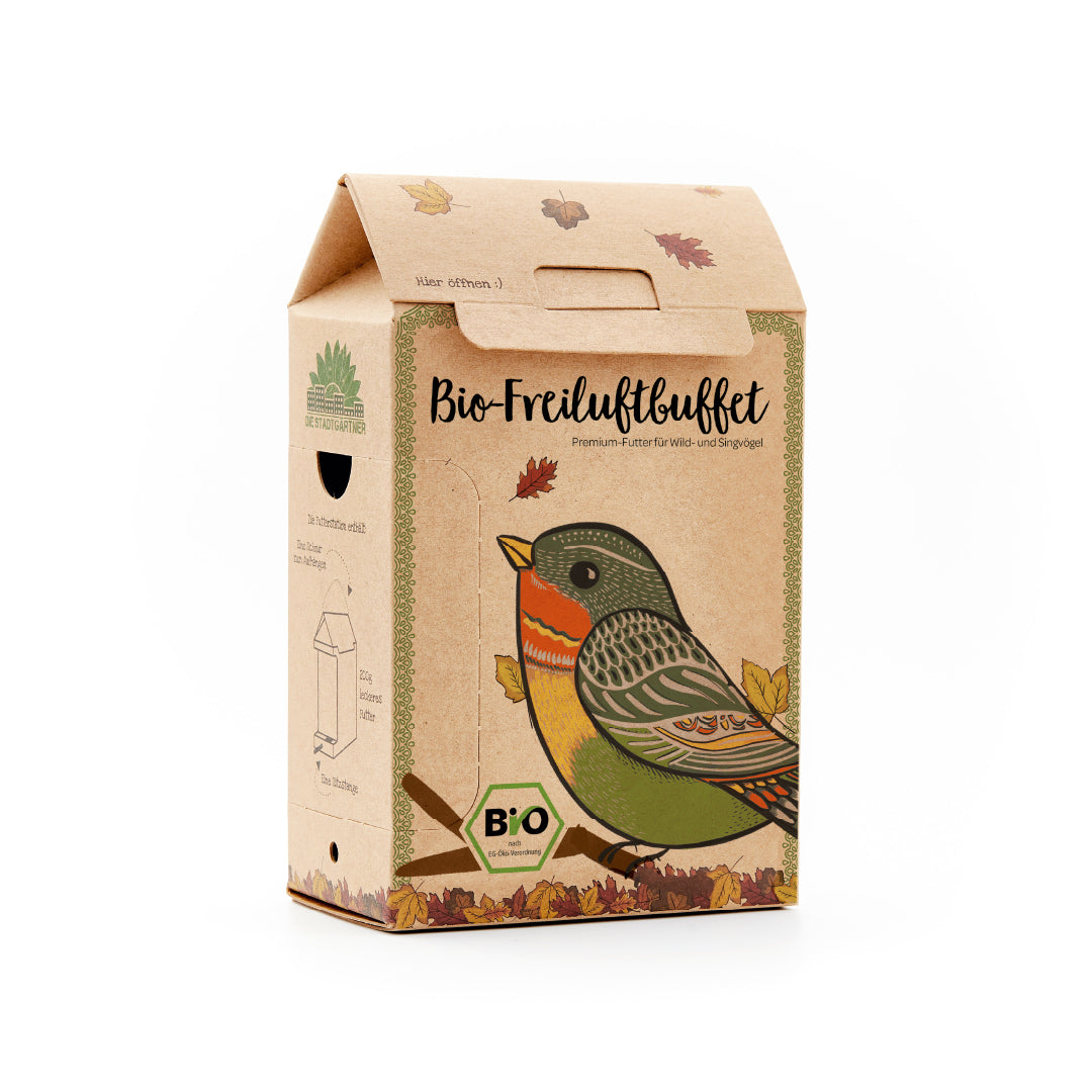 Organic Outdoor Buffet for Birds