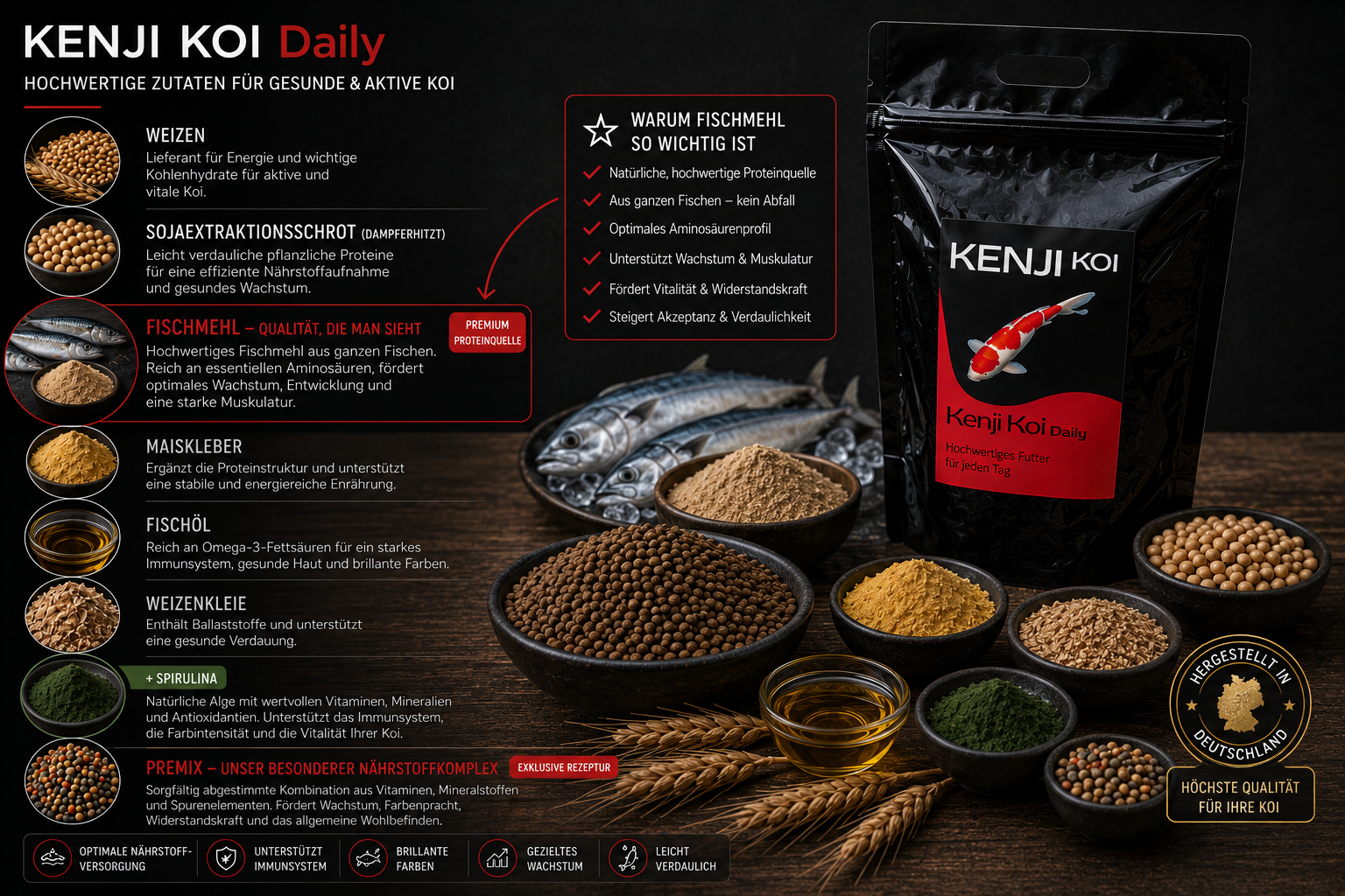 KENJI KOI Daily Koi Food - Für die ganze Saison – Ansicht 2