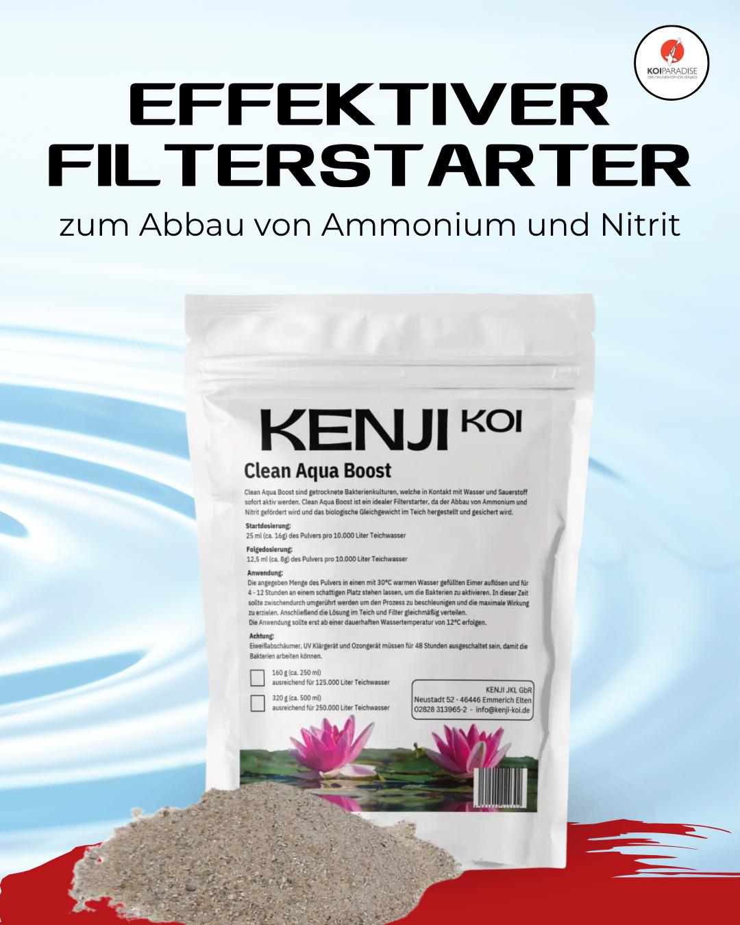 KENJI KOI Clean Aqua Boost 320g – Ansicht 2