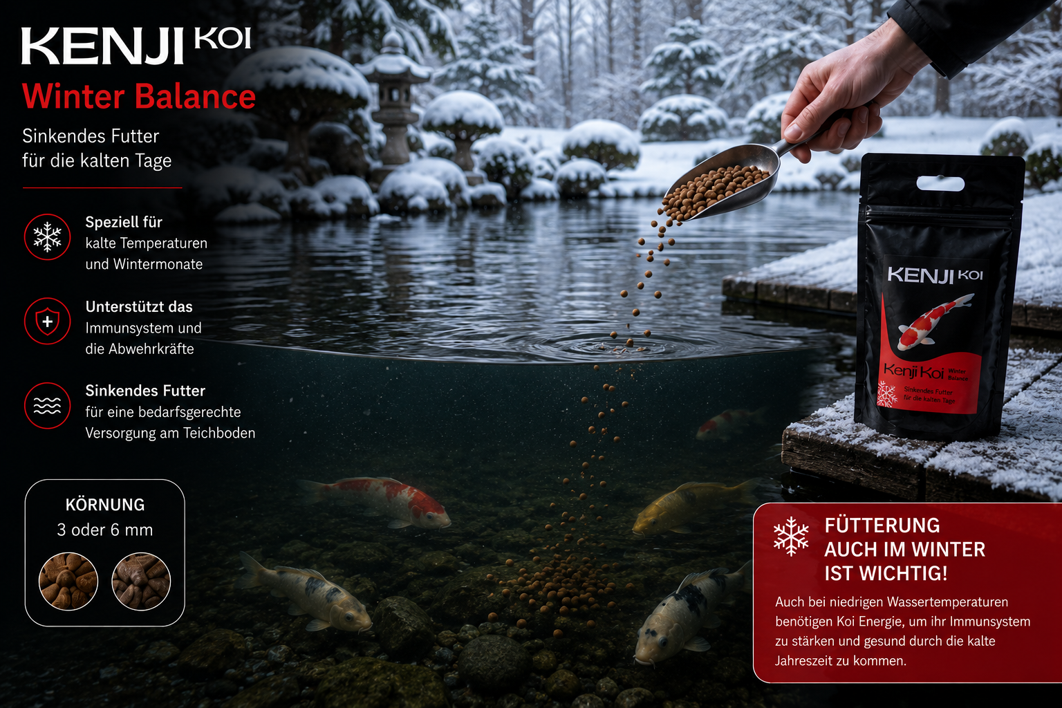 KENJI KOI Winter Balance - sinkend – Ansicht 2