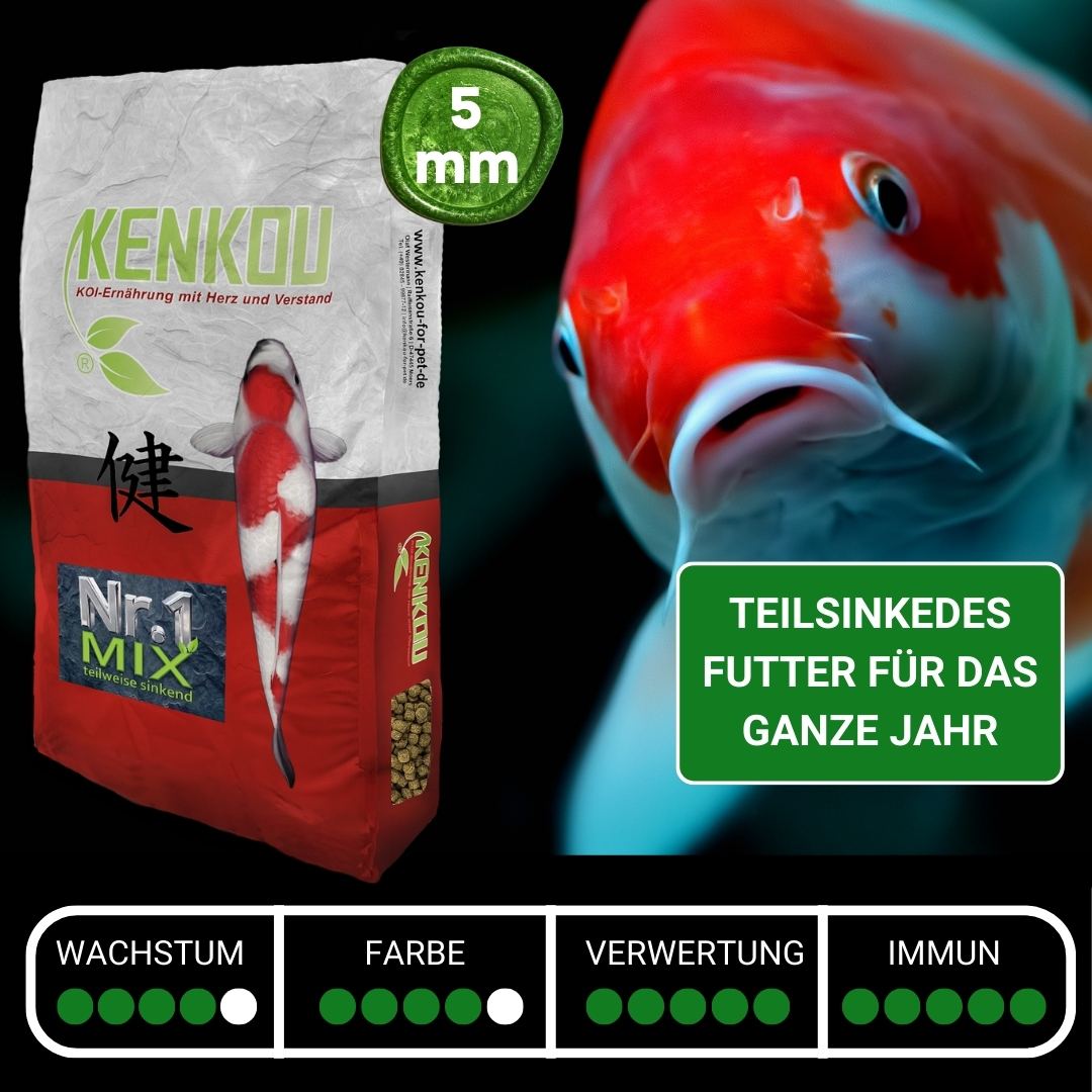 KENKOU® Nr.1 -MIX 5mm High-Quality teilsinkend – Ansicht 2