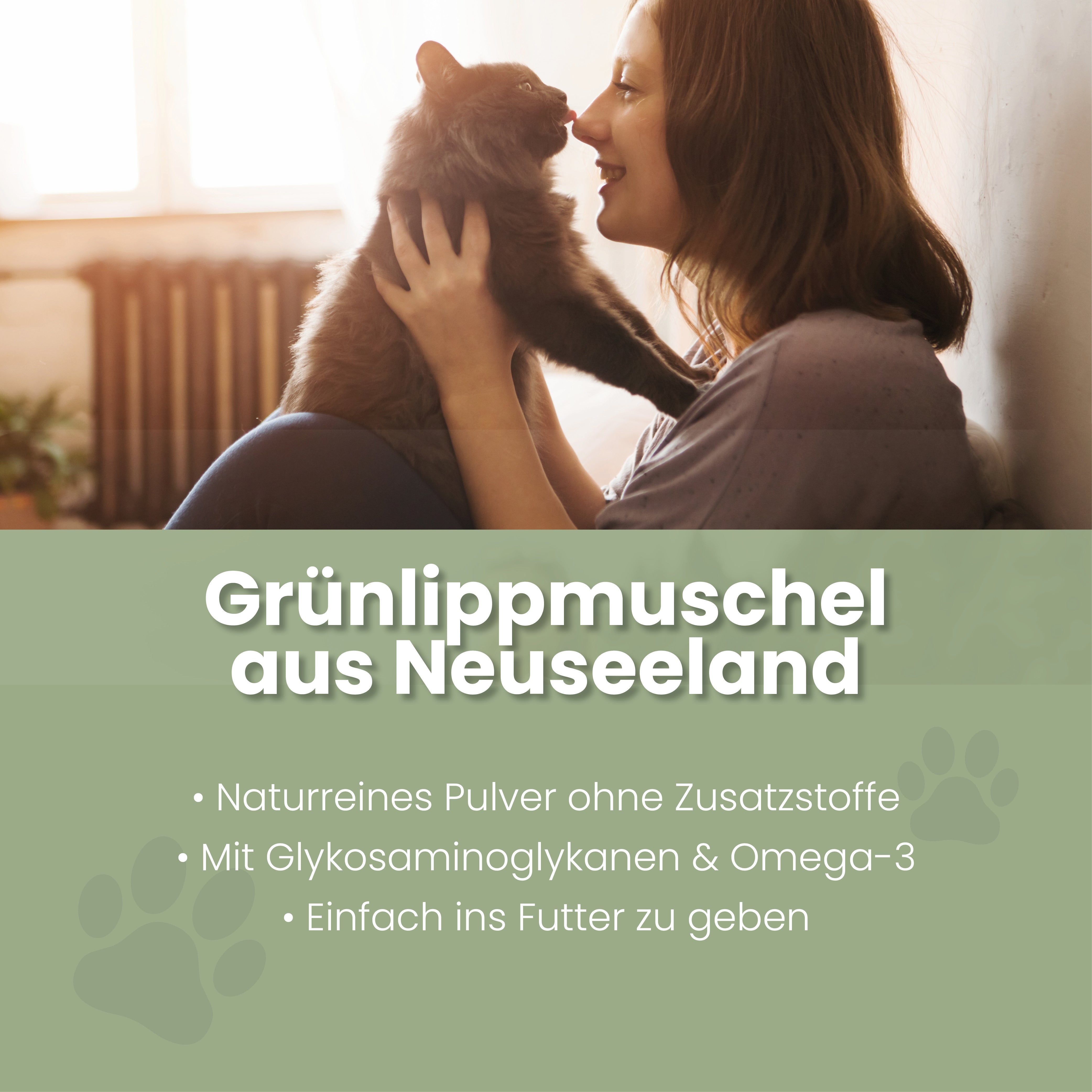 Grünlippmuschel-Pulver für Katzen – Ansicht 2