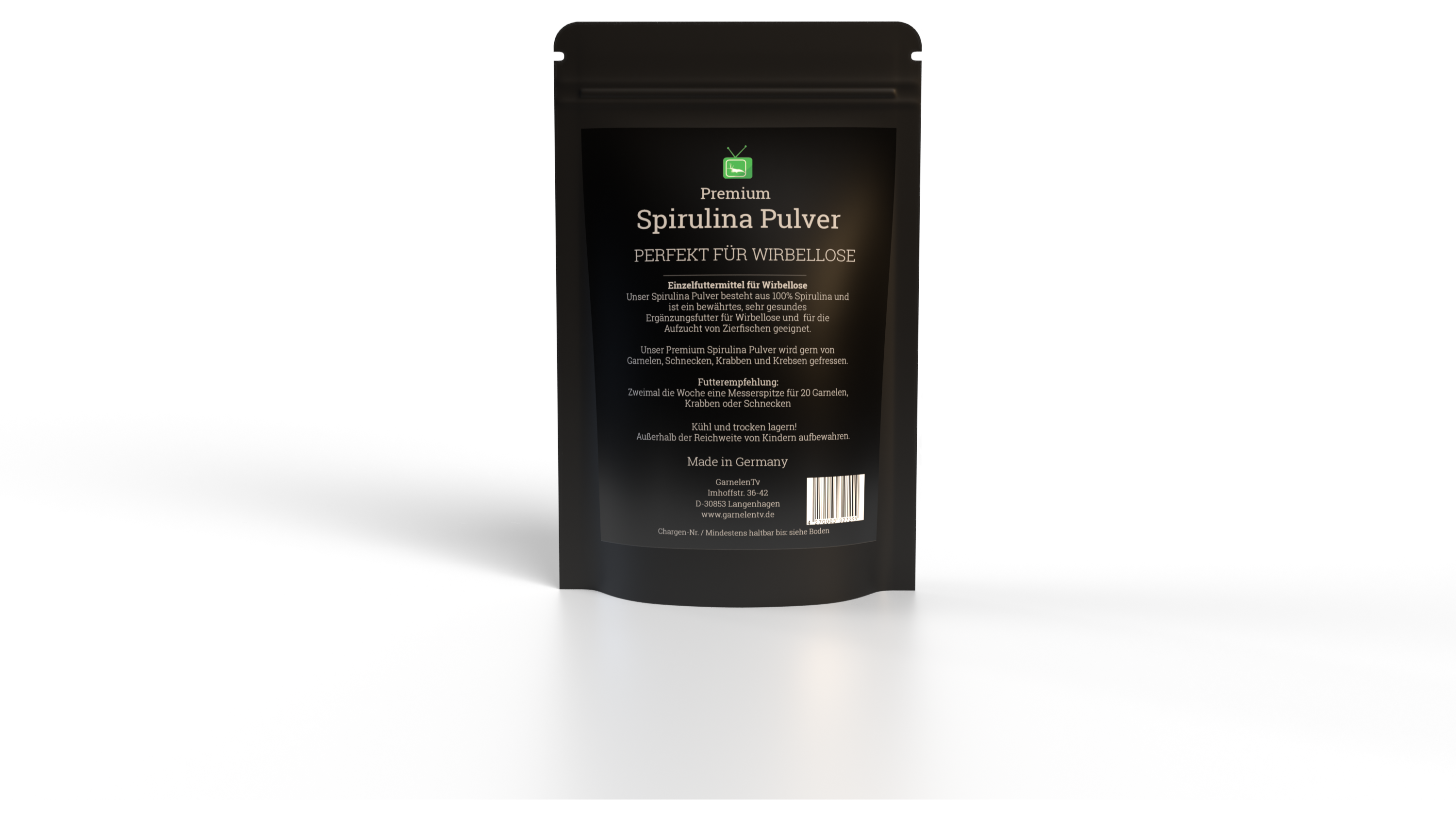 GarnelenTv - Premium Spirulina Pulver 25 g – Ansicht 2