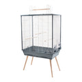 Zolux Vogelkäfig Neo Jili Xl Grau