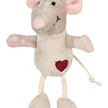 Trixie-Maus-Plüsch Beige