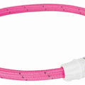 Trixie Leuchthalsband Hund Blitz Usb Tpu / Nylon Rosa