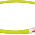 Trixie Leuchthalsband Hund Usb Silikon Wiederaufladbar Grün