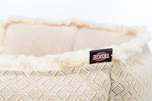 Trixie Hund Korb Boho Eckig Beige
