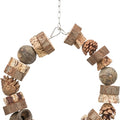 Trixie Schaukel Holz / Tannenzapfen Natur