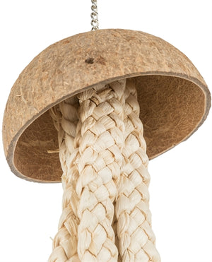 Trixie Natürliches Spielzeug Kokosnuss/Banane Blätter