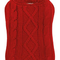 Croci Dog Jumper Winter Trail Rubinrot