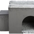 Trixie Korbhaus Harvey Mit Treppe Grau/Weiss