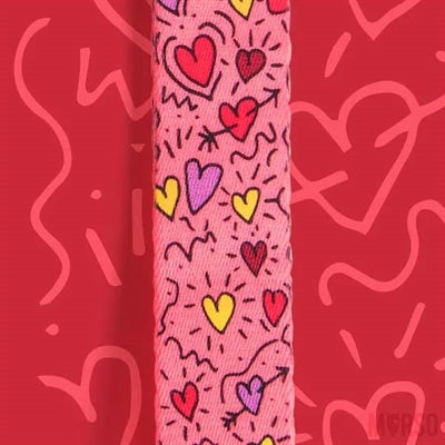 Morso Hundeleine Verstellbar Recycelt Rosa Think Pink