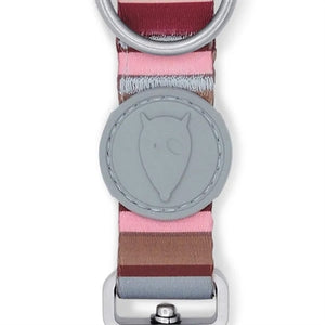 Morso Hundeleine Verstellbar Recycelt Skyline Rot/Rosa