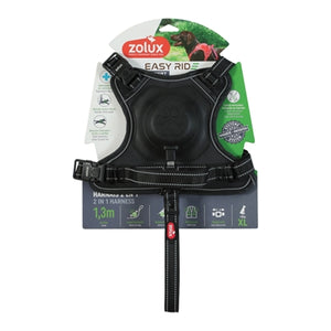 Zolux Easyride Hundegeschirr Schwarz