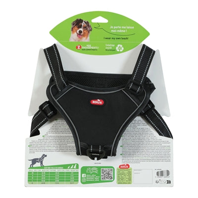 Zolux Easyride Hundegeschirr Schwarz