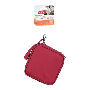 Zolux Bvk 2In1 Faltbarer Futter- Und Trinknapf Rot