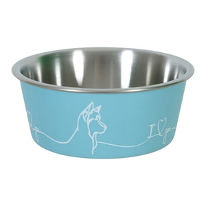 Zolux Liebe Futternapf Hund Blau