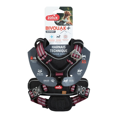 Zolux Bvk Hundegeschirr Rot