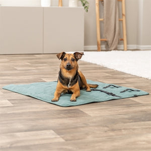 Trixie Hundedecke Citystyle Quadratisch Salbeigrün