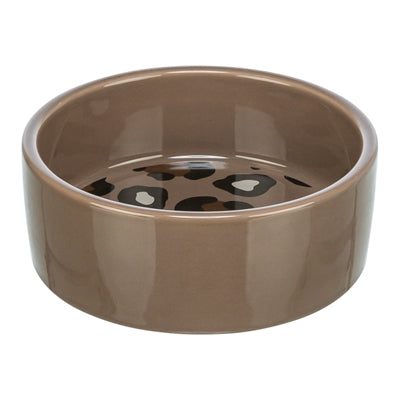 Trixie Futter / Trinknapf Leo Katze Keramik Panther Print Assorti