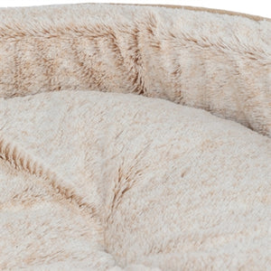 Trixie Vital Hundekorb Lino Soft Oval Beige/Creme