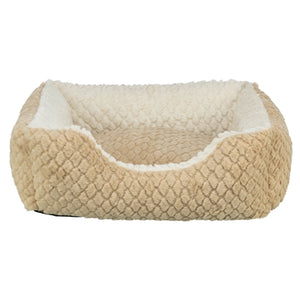 Trixie Hundekorb Kaline Mio Eckig Hellbraun/Creme