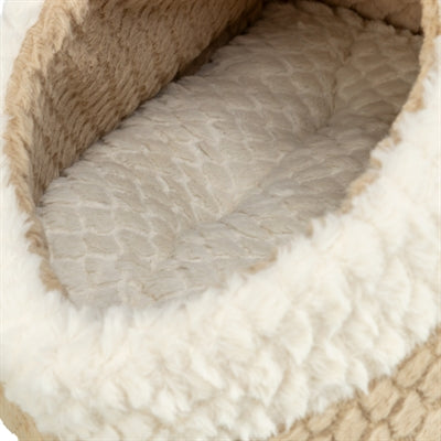 Trixie Katzenkorb Igloo Kaline Mio Hellbraun/Creme