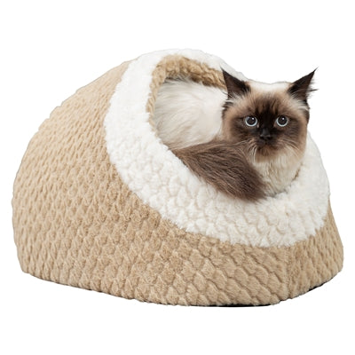 Trixie Katzenkorb Igloo Kaline Mio Hellbraun/Creme