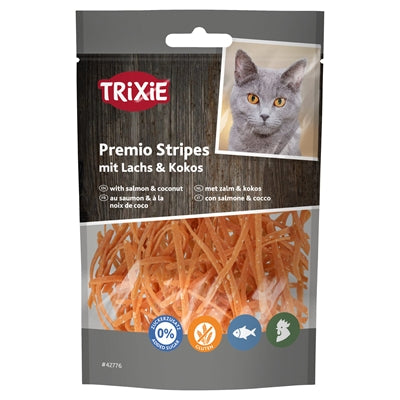 Trixie Premio-Streifen Mit Lachs Und Kokosnuss
