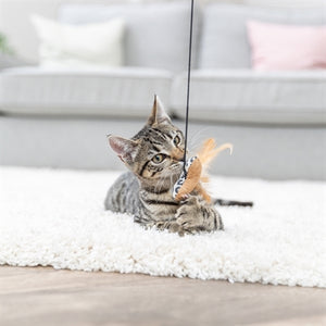 Trixie Katzengriff Herz Holz / Baumwolle Mit Katzenminze