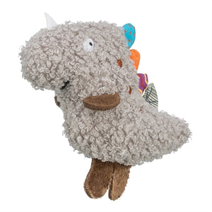 Trixie Dino Plüsch Mit Katzenminze Grau