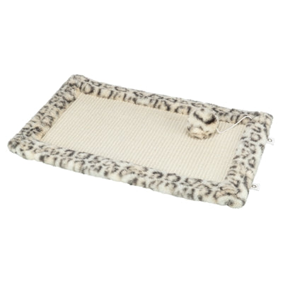 Trixie Leo Panther Print Kratzmatte Creme