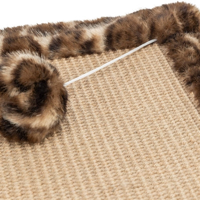 Trixie Leo Panther Print Kratzmatte Braun