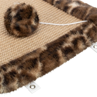 Trixie Leo Panther Print Kratzmatte Braun