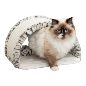 Trixie Krabbenbrücke Leo Panther Print Creme