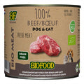 Bf Petfood Bio-Lebensmittel Bio-Katze 100% Rindfleisch-Kanister
