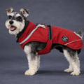 Hundewinterjacke "Cranberry Red" - besonders warm - NEU mit Rückenöffnung
