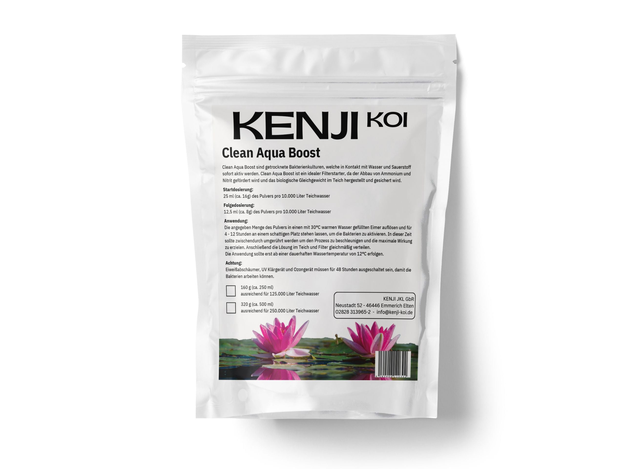 KENJI KOI Clean Aqua Boost 160g – Ansicht 3
