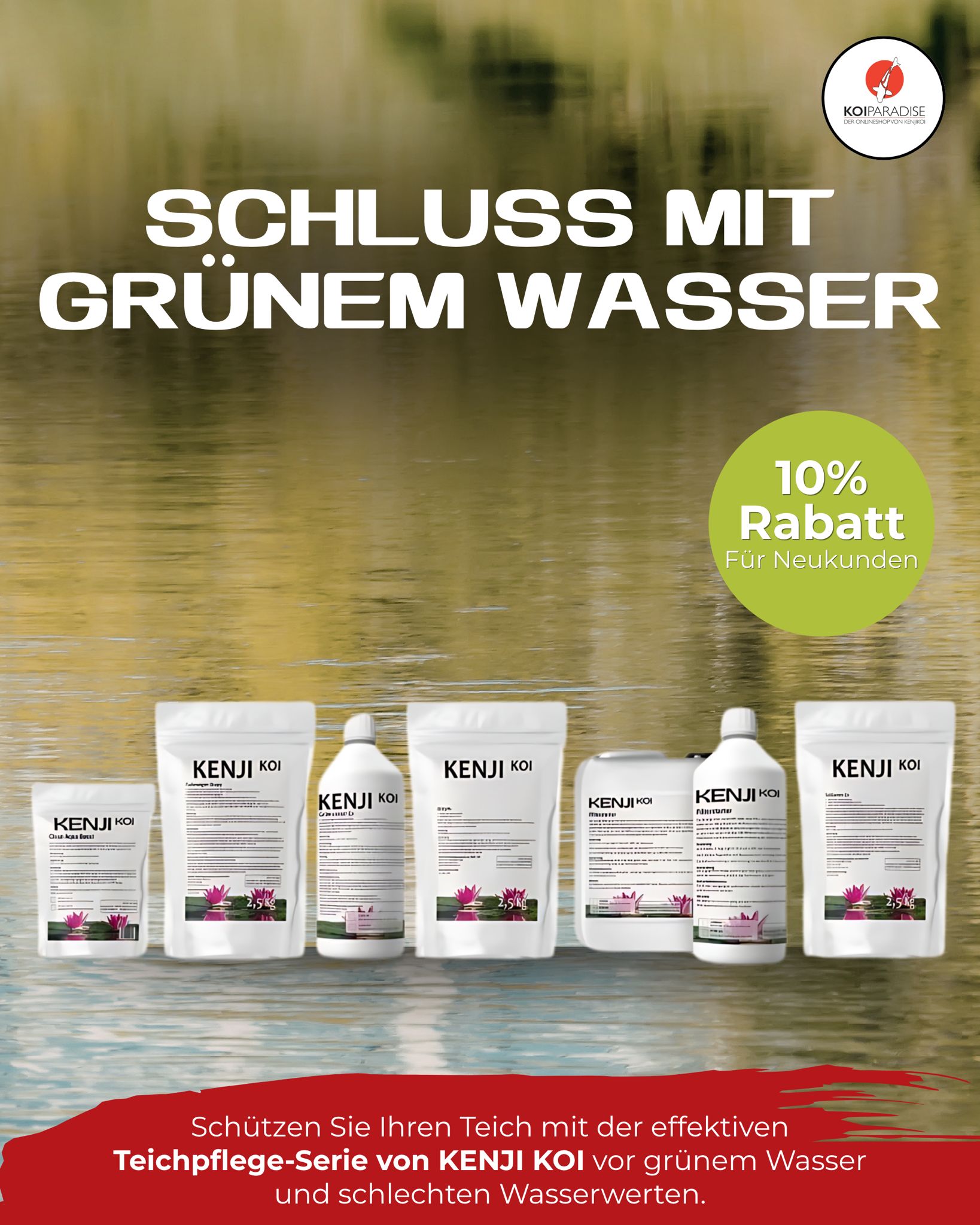 KENJI KOI Clean Aqua Boost 320g – Ansicht 5