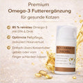 OMEGA-3 Futterergänzung für Katzen – Paste für Fell & Haut