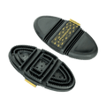 Rubber curry comb