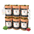 Wild + Rind Nassfutter für Adult Hunde